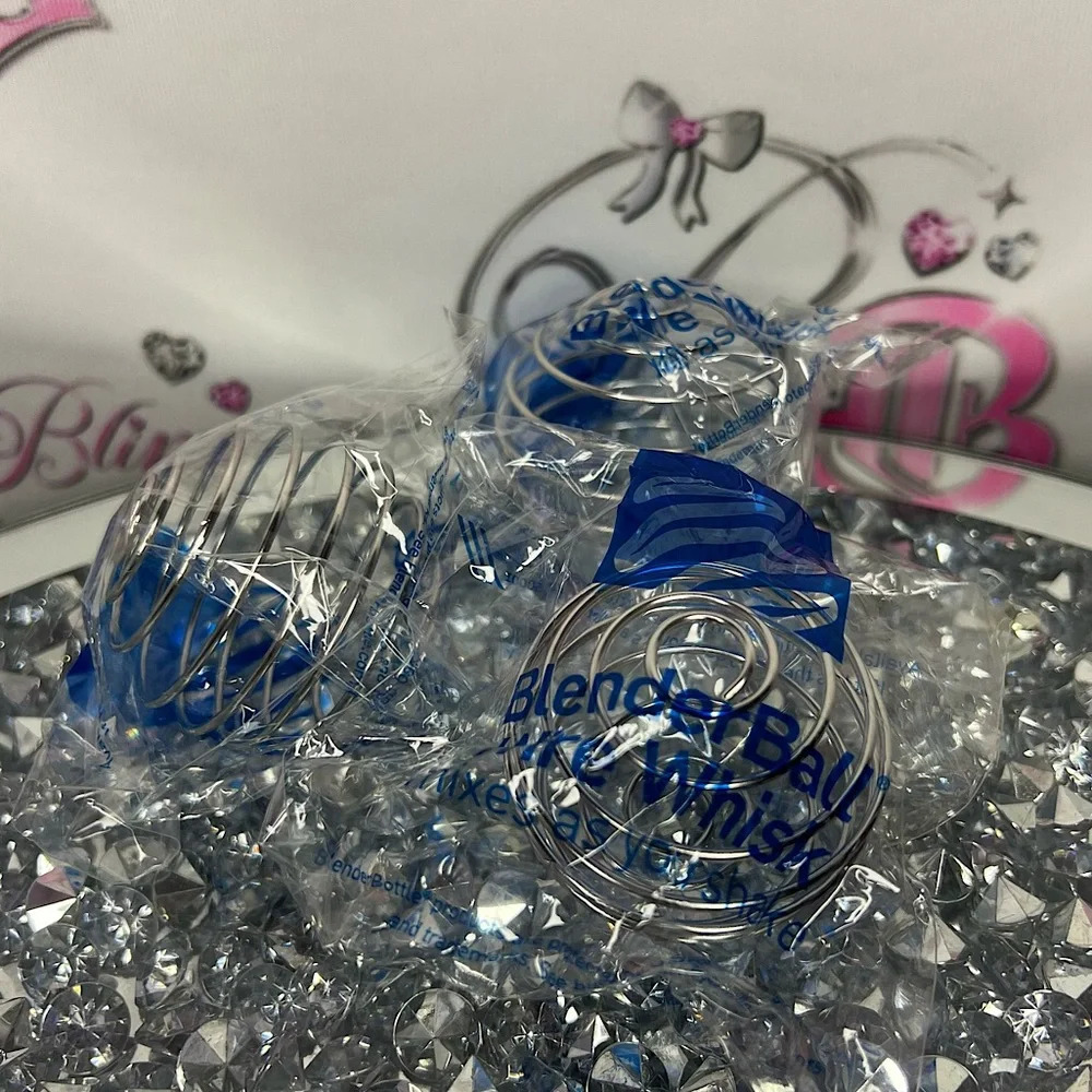 Blender ball  whiskers for food and drinks protein and more metal shareable stir